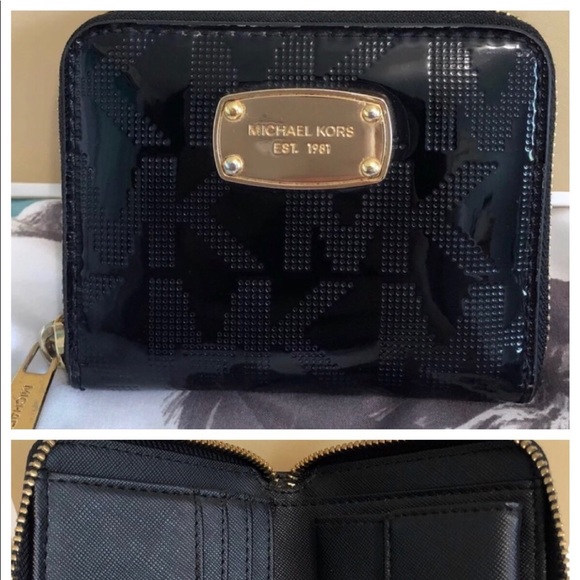 Michael Kors monogram bag and matching wallet - Picture 3 of 4